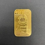 田中貴金属　インゴット50g